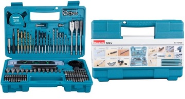 MAKITA E-10730 ZESTAW AKCESORIÓW WIERTŁA BITY 102x