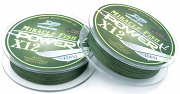 PLECIONKA OCTA BRAID POWER X12 GREEN 0,08mm 150m