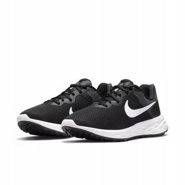 Nike Buty sportowe Revolution 6 NN czarne białe DC3729 003 rozmiar 42,5