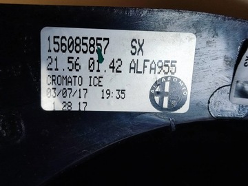 ALFA ROMEO MITO 2011 ZADNÍ STRANA LEVÝ SVĚTLO
