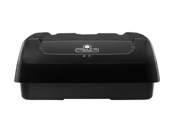 KUFR BOX STŘEŠNÍ MODEL EVO 400 ČERNÁ LESK
