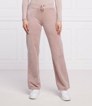 GUESS JEANS spodnie dresowe | Regular Fit różowe
