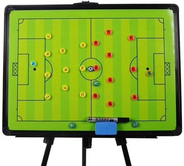 ТАКТИЧЕСКАЯ МАГНИТНАЯ ДОСКА ТРЕНЕРА 60х45см