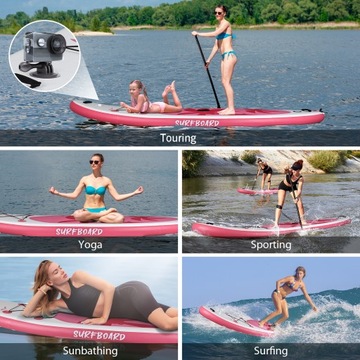 SUP доска, надувная PADDLE BOARD PADDLE KAYAK ДЛЯ ПЛАВАНИЯ 335 СМ