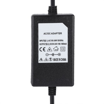 Источник питания с регулируемым напряжением 9-24 В постоянного тока, 24 Вт