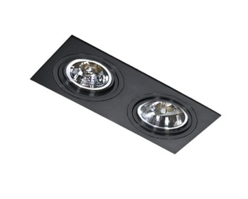 Azzardo Lampa wpuszczana Siro 2 Black/Black model