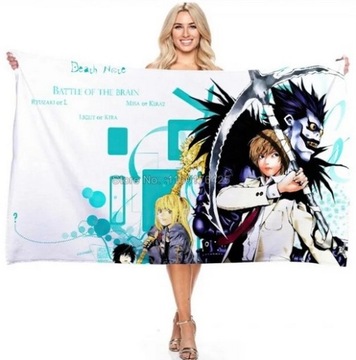RĘCZNIK PLAŻOWY Z ANIME Death Note 50x100cm