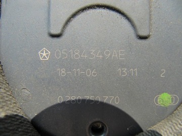 CHRYSLER PACIFICA 17- 3.6 PRZEPUSTNICA POWIETRZA 05184349AE 05184349AC