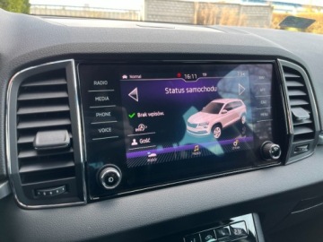 Skoda Karoq Crossover 1.5 TSI ACT 150KM 2017 Skoda Karoq 1.5 benzyna 150 KM automat kamera zarej w PL zadbany zamia, zdjęcie 18