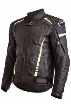 Мотоциклетная куртка OZONE PULSE FLUO YELLOW БЕСПЛАТНО