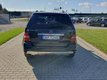 Mercedes Klasa M W164 Off-roader 3.0 V6 (320 CDI) 224KM 2007 Mercedes ML 320 3.0cdi V6 4Matic Bez Pneumatyki, zdjęcie 6