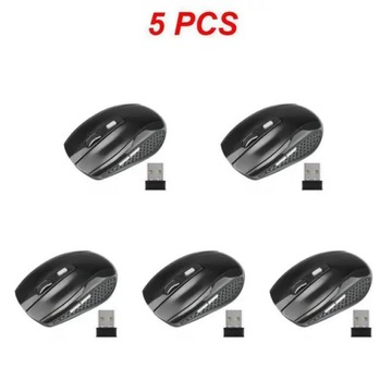 1-5 шт. беспроводная игровая мышь эргономичная мышь 6 клавиш 2,4 ГГц