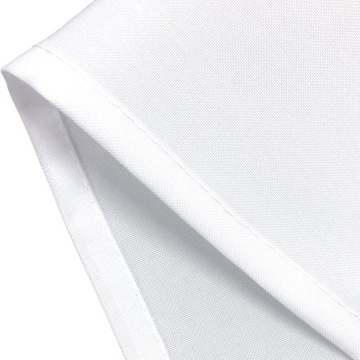 СТОЙКАЯ К ПЯТНИЯМ КЛАССИЧЕСКАЯ БЕЛАЯ СКАТЕРЬЯ 140X180 ГЛАДКАЯ МАТОВАЯ ТОЛСТАЯ