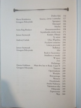 Литературный журнал Przypływ № 7/2022 оглавление