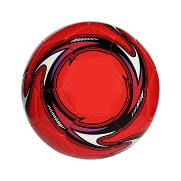 Piłka nożna Odporna na zużycie 21 cm Trwałe miękkie zabawki Piłka nożna rozmiar 5 w kolorze czerwonym