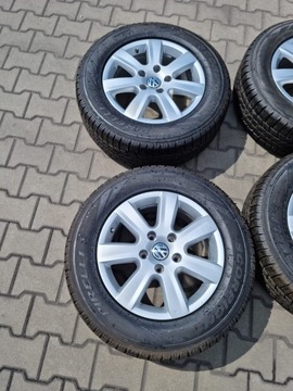ЦЕЛЫЕ КОЛЕСА VW 235/65R17 PIRELLI + ДИС 7P6601025