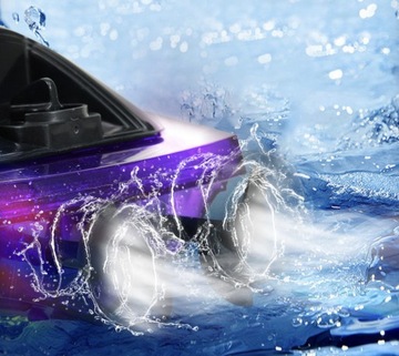 Motorówka Zdalnie Sterowana Na Pilot Efekty LED Wyczynowa Duża Akumulator
