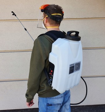 РЮКЗАК ОПРЫСКИВАТЕЛЬ ДАВЛЕНИЯ АККУМУЛЯТОРА 12