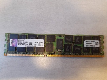 Kingston 16 ГБ 2Rx4 PC3 12800 RDIMM KTH-PL316/16G