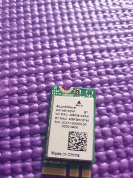 Сетевая карта AzureWave AW-NB182NF Asus E502N