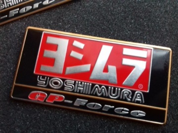Yoshimura GP-Force Emblem Глушитель Выхлоп +Бесплатно