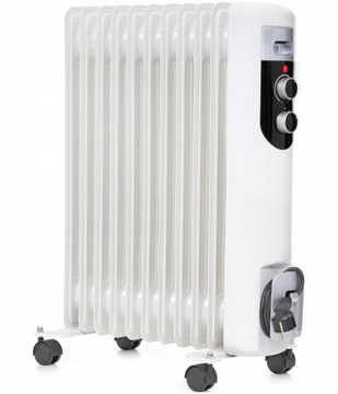 Grzejnik olejowy KANWOD DO MIESZKANIA 2500 W biały
