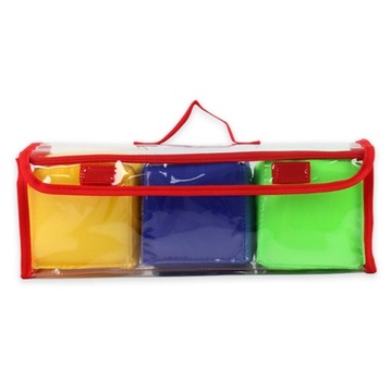 3x Education Playing Game Dices Set Soft Cubes