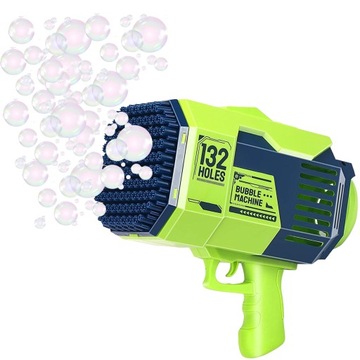 PISTOLET DO BANIEK MYDLANYCH + PŁYN BAŃKI MYDLANE AUTOMAT 132 BAZOOKA COIL