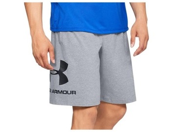 KRÓTKIE SPODENKI MĘSKIE UNDER ARMOUR SZORTY SPORTOWE BAWEŁNA 1329300