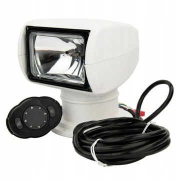 Reflektor morski 12V100W pilot zdalnego sterowania