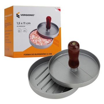 АЛЮМИНИЕВЫЙ ПРЕСС ДЛЯ НАРЕЗОК БУРГЕРОВ 11СМ