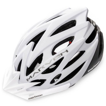 Kask rowerowy Meteor Marven L 58-61 cm biały/szary