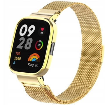 PASEK BRANSOLETA DO XIAOMI REDMI WATCH 3 - GOLD