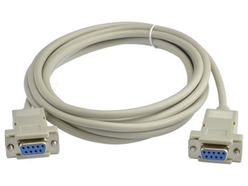 Кабель NULL MODEM DSUB 9pin RS232 COM 1,8м