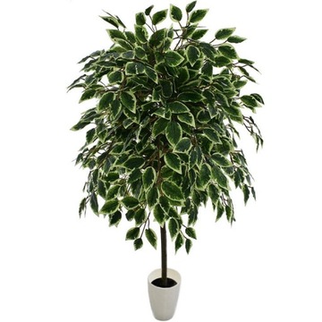 ИСКУССТВЕННЫЕ ДЕРЕВЬЯ ЦВЕТЫ ФИКУС БЕНДЖАМИНА ЦВЕТОЧНЫЙ ГОРШОК ДЛЯ ГОСТИНОЙ ИСКУССТВЕННЫЕ ЛИСТЬЯ 130