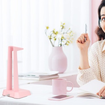 Подставка для наушников RGB Съемная, светящаяся,