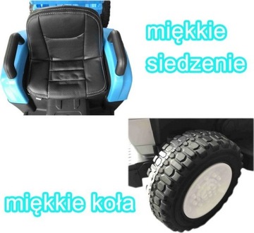 ТРАКТОР С ПРИЦЕПОМ АККУМУЛЯТОРНЫЙ ПИЛОТ 2 ДВИГАТЕЛЯ ПО 45 ВТ