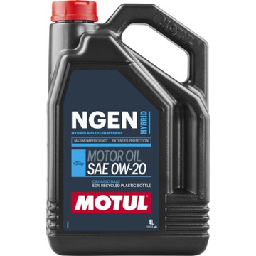 088 370 088 370 OLEJ.SIL.0W/20 MOTUL NGEN HYBRID /4L