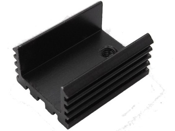Aluminiowy radiator żebrowany TO220 komplet 10 szt