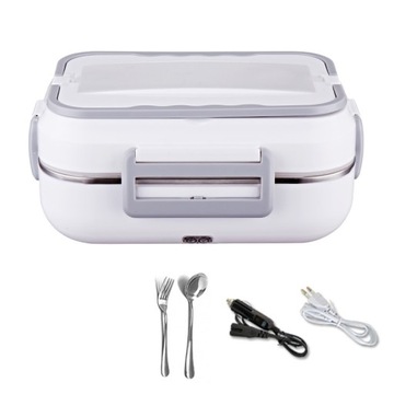 Электрический подогреватель обедов 1л Черный