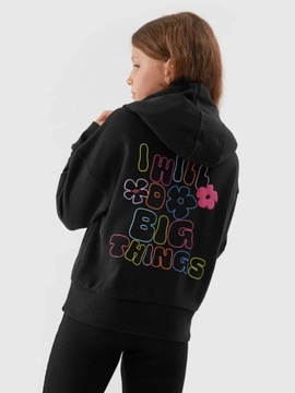 СВИТШОТ С КАПЮШОНОМ 4F ДЛЯ ДЕВОЧЕК AW23F645