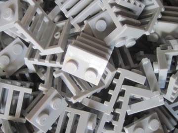 LEGO 4175 Drabina 1/2x2x2 LBG Jasny szary 10szt