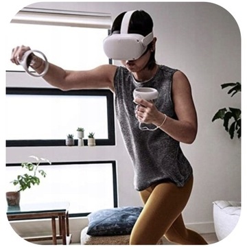 ОЧКИ VR META OCULUS QUEST 2 128 ГБ + 2 КОНТРОЛЛЕРА ВИРТУАЛЬНАЯ РЕАЛЬНОСТЬ