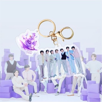 1 шт. KPOP BTS FESTA идол брелки украшение кулон