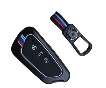 Etui obudowa na kluczyk do Skoda Blue