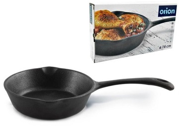 PATELNIA ŻELIWNA TALERZ ŻELIWNY 16 CM INDUKCJA 227