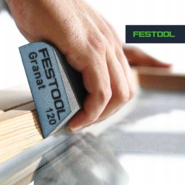 ШЛИФОВАЛЬНЫЙ ГУБЧНЫЙ БЛОК ШЛИФОВАЛЬНЫЙ КУБ ДЛЯ НАСОСНОГО ПЛЕГА P120 FESTOOL