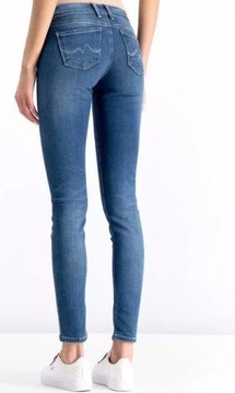 PEPE JEANS NIEBIESKIE JEANSY RURKI (28)