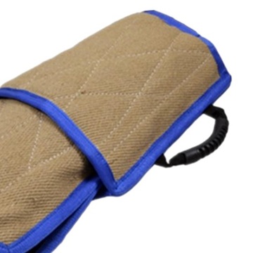 Джутовый защитный рукав, синий.