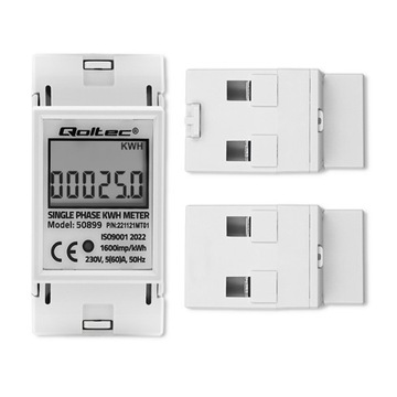 Licznik miernik jednofazowy energii 230V 2P 5(60)A